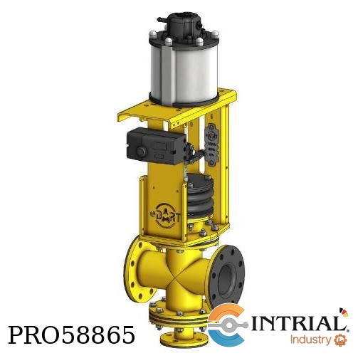 [DOS40-40-25(GA4848_01)] DOSING VALVE EDART 40x40x25 mm