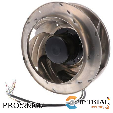 [R3G310-AN48-78] CENTRIFUGAL FAN EBM-PAPST 230 VAC 200 .. 277 VAC 50/60 Hz 2400 min-1