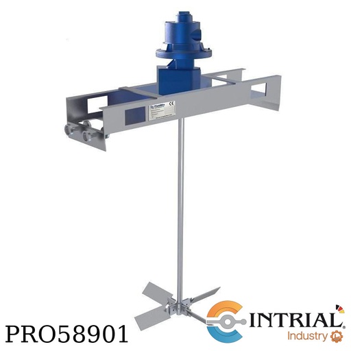 [VTAN4-0703B00/08.6X+SOPORTE] AGITADOR INDUSTRIAL FLUIDMIX 1,5 kW  122 rpm ø 200/165 mm