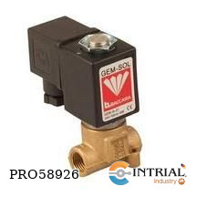 [GEM-A-22132N0+GEM-B-331] SOLENOID VALVE BACCARA  1/4NPT 3WNC 1.2SS NBR 10W/24VDC