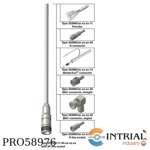 [202990/11-95-5-11(00372919)] CABLE Y CONECTOR (202990) JUMO 202990/11-95-5-11(00372919)