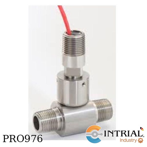 [TRG-11.500-5+MAG-PB] MEDIDOR DE FLUJO TIPO TURBINA PARA LIQUIDOS, 0.9 a 9 GPM, 1/2 NPT, 285 psi