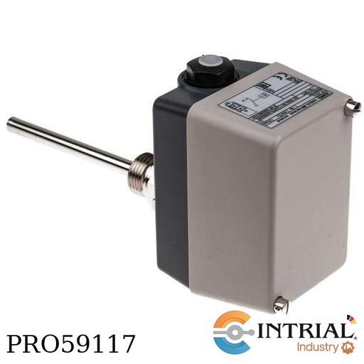 [603021/02-1-062-30-0-00-30-13-20-120-8-6] ​TERMOSTATO JUMO 50..200°C G 1/2 120 mm 230V