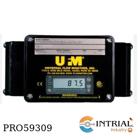 [MN-AIF50LM-6-95CS0.88-TH1WR] ​FLOWMETER UFM 50 LPM 3/4 in HART & 4-20mA