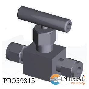 [VB16A-MF-4N-S] VALVULA DE AGUJA DK-LOK 1/4" NPT-M X 1/4 NPT-F SERIE 6000 PSI SS316