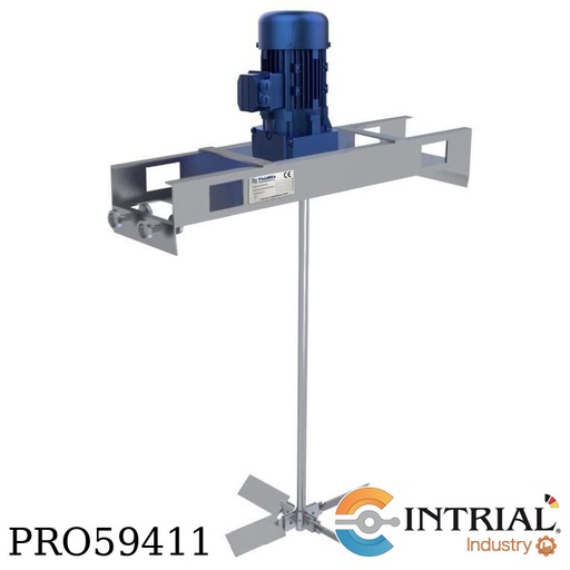 [VTA4-0503B00/09.6] AGITADOR FLUIDMIX 0,75 kW – 4 polos – 220/440 V – 60 Hz, IP55, IE3  ø 250/210 mm AISI 316 L