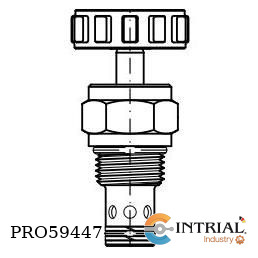 [NFCV-10-N-K-0] NEEDLE VALVE BI-DIRECTIONAL BUCHER 7/8"-14 UNF