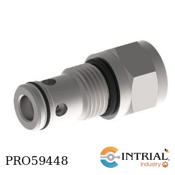 [CVFP-12-N-0-005] SPRING LOADED CHECK VALVE BUCHER SAE12/NG10 NBR  5 PSI