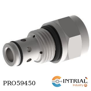 [CVFP-10-N-0-005] SPRING LOADED CHECK VALVE BUCHER  SAE10/NG8 5 PSI