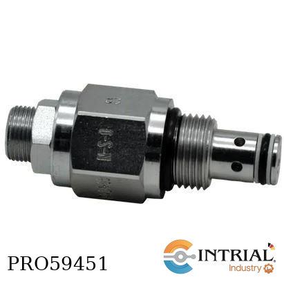[RVDA-10-N-S-0-50] RELIEF VALVE DIFFERENTIAL AREA BUCHER 7/8"-14 UNF 500 to 5000 PSI