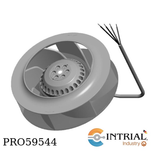 [RH-35-2/250X40] CENTRIFUGAL BACKWARD CURVED BLADE SINGLE INLET CESOTEC RH-35-2/250X40