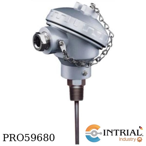 [MWD-L-6-N20-C-3-G-A-0(100mm)] Industrial Resistance Thermometers acc. DIN KOBOLD 6 mm/ 100 mm 3/4" NPT male 1x Pt100, cat. A, (-70