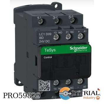 [LC1D09BD] CONTACTOR TELEMECANIQUE 3P 9A 2.2 kW at 220…230 V CA 50/60 Hz