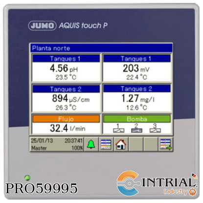 [202580/8-01-1-1-00-00-00-00-23-08/962(00] INSTRUMENTO MODULAR DE MEDICIÓN MULTICANAL JUMO 202580/8-01-1-1-00-00-00-00-23-08/962(00635917)