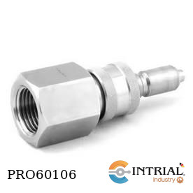 [QC2-4-FNPT4-S-316] Stem of quick connects,  1/4 NPTF (ESPIGA)