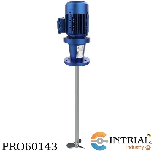[VHD3-07-03-B-05/12.2] AGITADOR INDUSTRIAL FLUIDMIX 1,5 kW – 4 poles – 265/460 V – 60 Hz, IP55 1800 rpm  3 blades ø 200 mm,