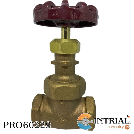 [D46] VALVULA DE BLOBO CRANE 1" Bronce 250 PSI