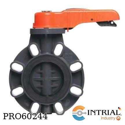 [K35C-040EL] BUTTERFLY VALVE AFFLU-O 4" C-PVC