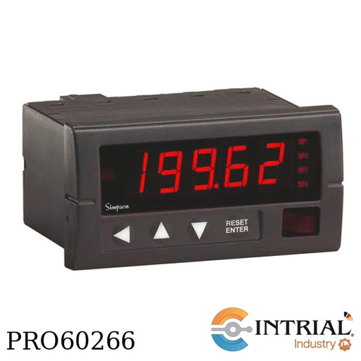 [H345-2-71-0-4-2] DIGITAL PANEL METER/CONTROLLER SIMPSON H345-2-71-0-4-2