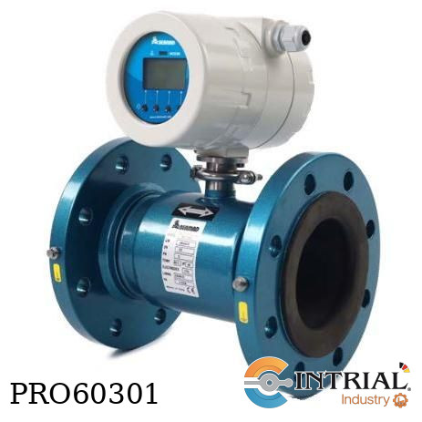 [MUT2300EL+MC608A-HV(3in)] FLUJÓMETRO ELECTROMAGNÉTICO BRIDADO EUROMAG Ebonita 3” (DN-80)  100 – 240 Vac 10W 4-20mA