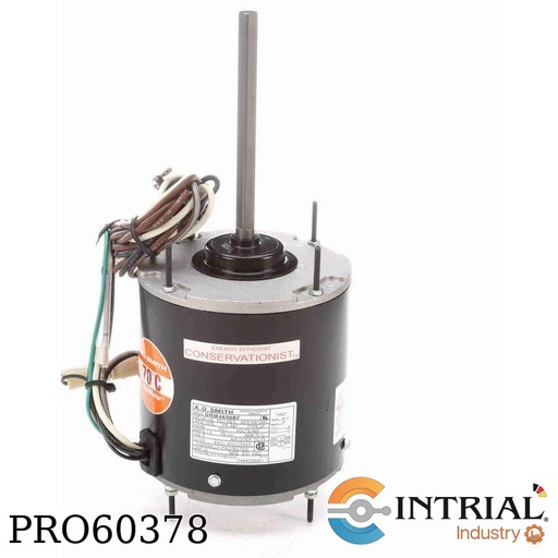[ORM4659BF] CONDENSER FAN MOTOR CENTURY 1/2-1/5 Hp  0.37 kW 460 V 1075 rpm