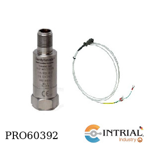 [177230-01-02-05+16710-99] SEISMIC TRANSMITTER AND EXT CABLE 3-WIRE SIES - ARMORED BENTLY NEVADA (177230-01-02-05+16710-99)