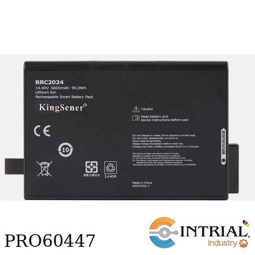 [RRC2024] RECHARGEABLE SMART BATTERY KINGSENER 6600mAh/95.0WH 14.40V