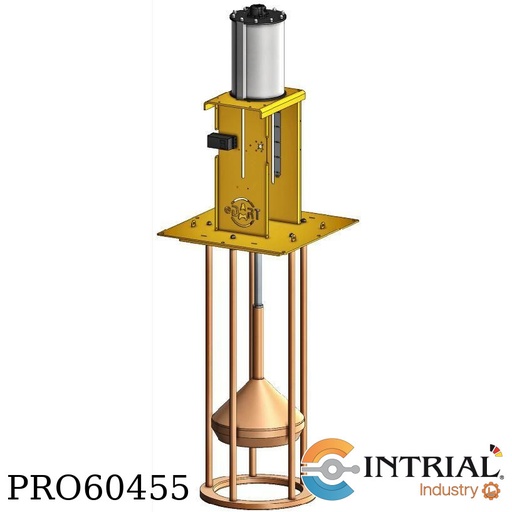 [TD350A(2000mm)] VALVE TRIDART EDART 2000 mm 700 kPaG / 500 kPaG  350 NB // Linear