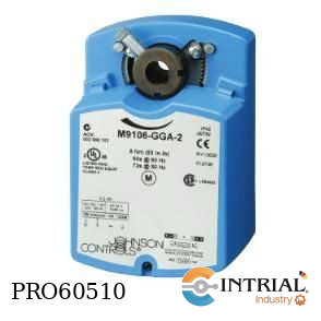[M9106-GGA-2] DAMPER ACTUATOR JOHNSON CONTROLS DC 0(2) . . . 10 V  DC 0(4) . . . 20 mA 53 lb-in AC 24 v 50/60 Hz