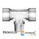 [FPT-250-IN-X-14-NL] Tee con Ramal Vertical Macho 1/4FNPTx1/4MNPT Inox