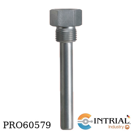 [TMPZO-63mm] TERMOPOZO ROSCADO RECTO INTRIAL 63 mm Ø 19mm 1/2” NPT 3/4’’ NPT