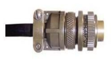 [R6] ACCELEROMETER CONNECTOR WILCOXON 2-socket MIL-C-5015 style, Amphenol Metallic