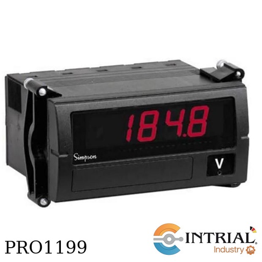 [F35-1-14-0] VOLTIMETRO DIGITAL DE PANEL