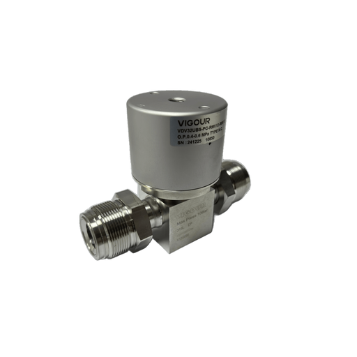 [VDV32UBS-PC-RMV12-MV12] DIAPHRAGM VALVE VIGOUR 316L 3/4” VFS male 150 psig