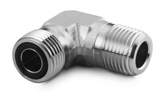 [SS-4-VCO-2-4-VIGOUR] FITTING ELBOW VIGOUR 90D 1/4 VCO Male, 1/4 NPT Male