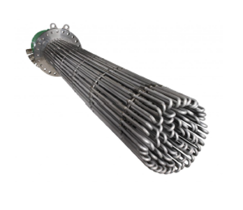 [PRO61438-100KW-16mm-Acero316L] RESISTENCIA DE INMERSION DE 42 ELEMENTOS CON BRIDA 100KW/480V