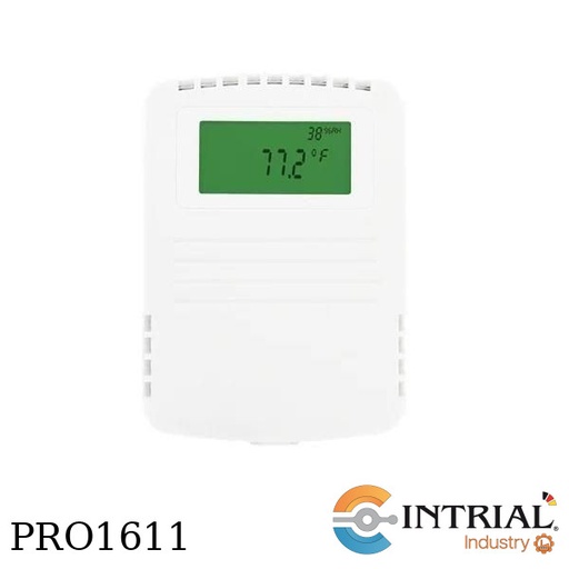 [RHP-2W22-LCD+NIST] ​WALL MOUNT HUMIDITY/TEMPERATURE TRANSMITTER, 2% sensor, LCD display