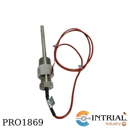 [PTCH-635-0150+THI-950-0151] Pt-100, 1/4", 150mm, 1/2Npt, SS316; Thermowell