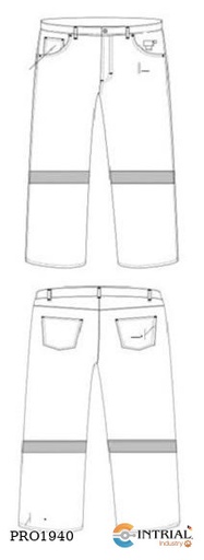 [PAN-TER-T32-CL1-CAT4/40.4-KA-S] Pantalón Antiflama TERMICO , Talla 32 , Clase 1 , Categoria 4 , ATPV:40,4 Cal/cm2