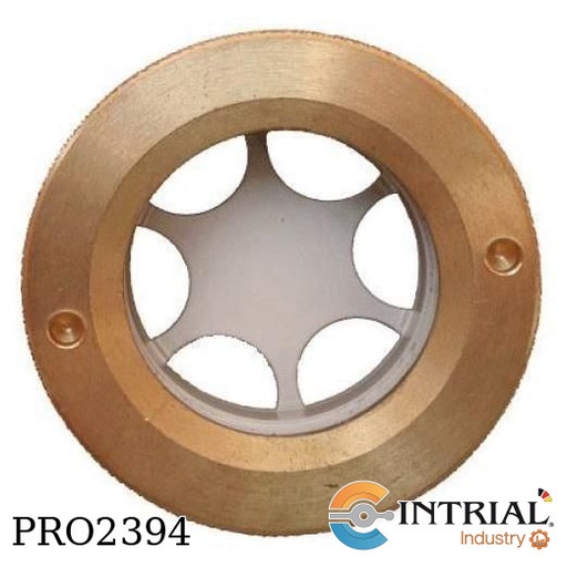 [46162715] Visor Nivel 27x1.5", latón, Circular