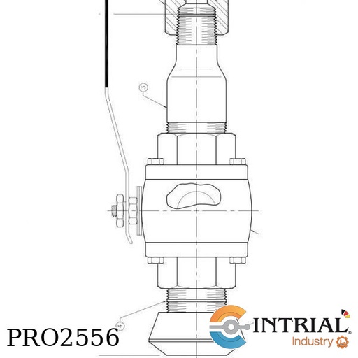 [061501-4] Access Valve Assembly Retractable 1.1/2" Valve CS