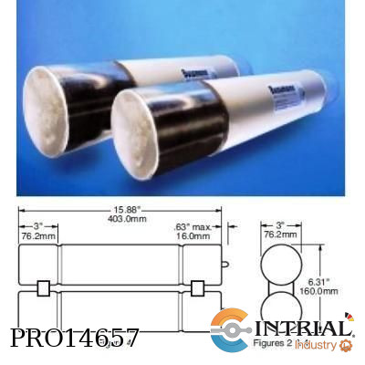 [ETN55VKNHK18R] Motor Fuse Links, MT, 390, AC 5.5 kV, 76 x 403 mm, back-up