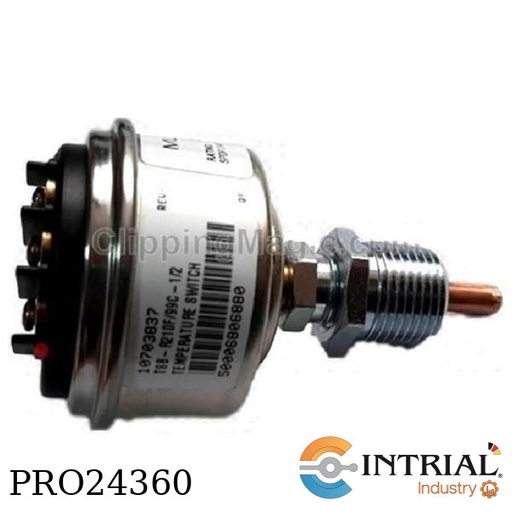 [TSB-R210F(99C)-1-2] TEMPERATURE SWITCH, 1/2 NPT, 210 F