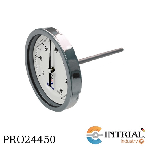 [FTh160ChD412(64343412)+64460] TERMOMETRO, GAS, -20-60C, 1/2"NPT, POSTERIOR