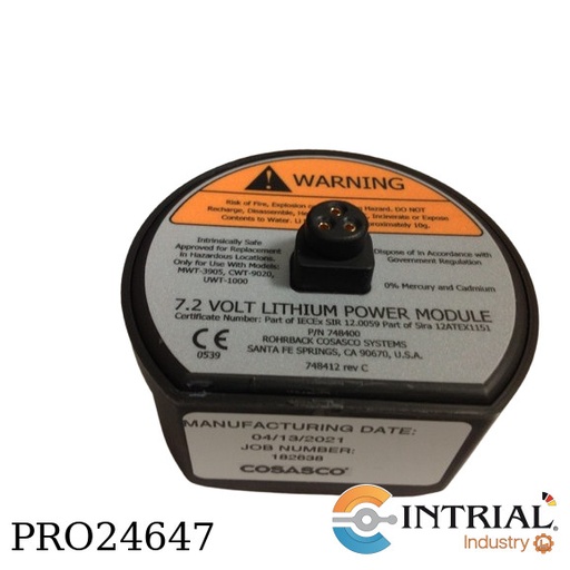 [748400] Lithium Power Module 7.2V MICROCOR Modules