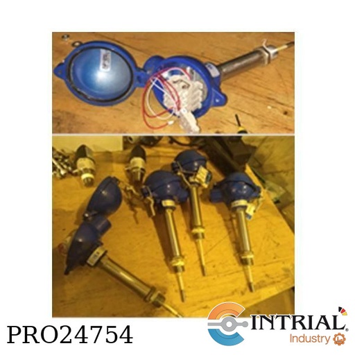 [PRO24754] Screw-in resistance thermometer Pt100, 20 mm, 1/2"NPT, 200C