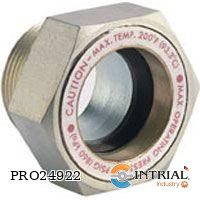 [SFI-500B-1] SIGHT WINDOW, 1" male NPT.,  200°F (93°C), 125 psig (8.6 bar).