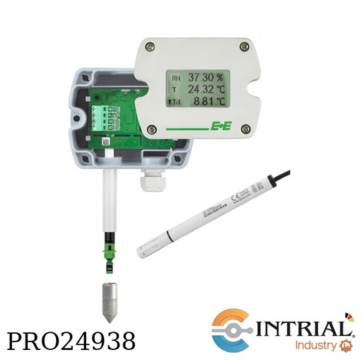 [EE210-6X-PB-F-ED-UW-083-M] SENSOR DE HUMEDAD Y TEMPERATURA, 4 a 20 mA, 200 mm