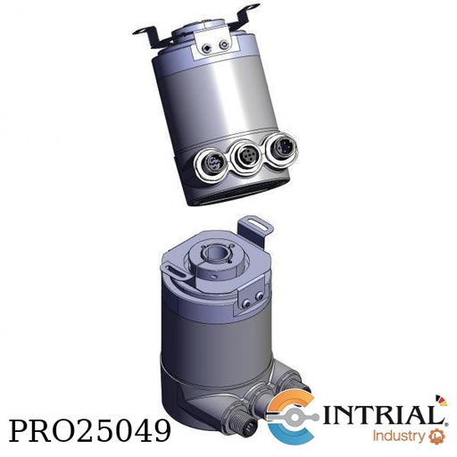 [HS6AR1P23CA1A000] Encoder Absoluto 12mm Shaft Fit 4096 Turns/12 bits IP66