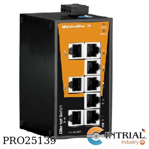 [IE-SW-BL08-8TX] SWITCH  8 PUERTOS INDUSTRIAL